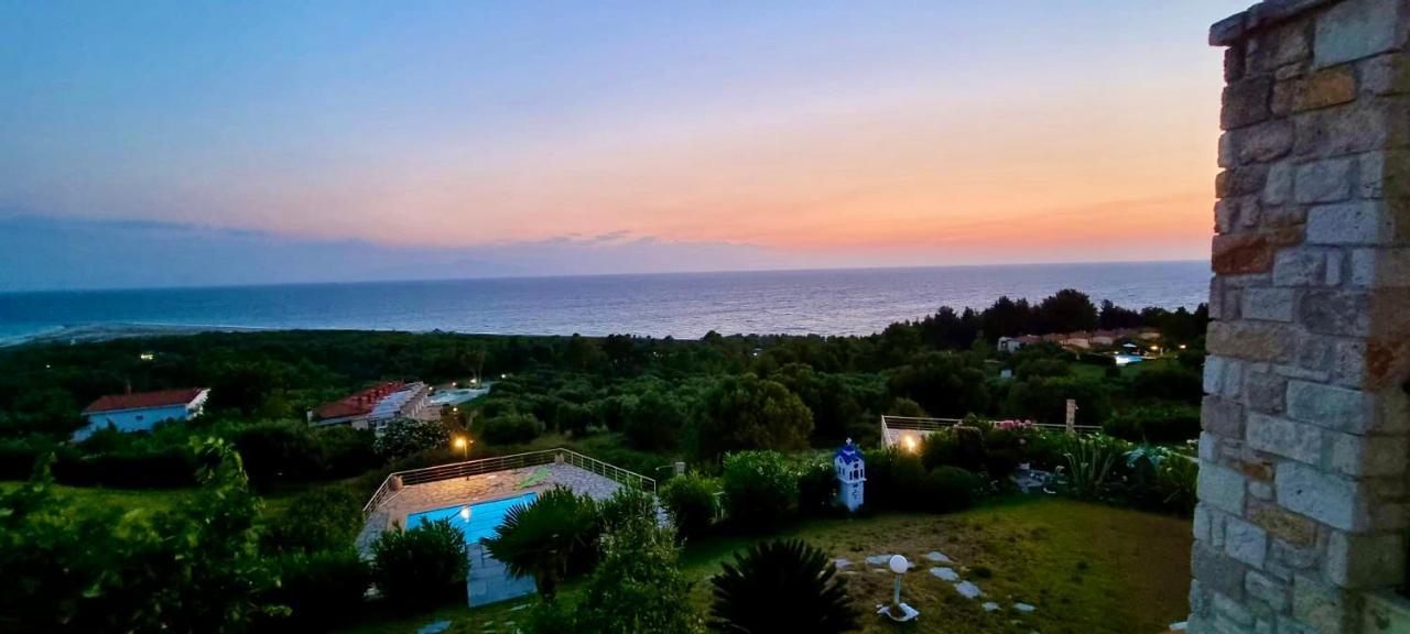Villa Aegean Pearl Possidi Esterno foto